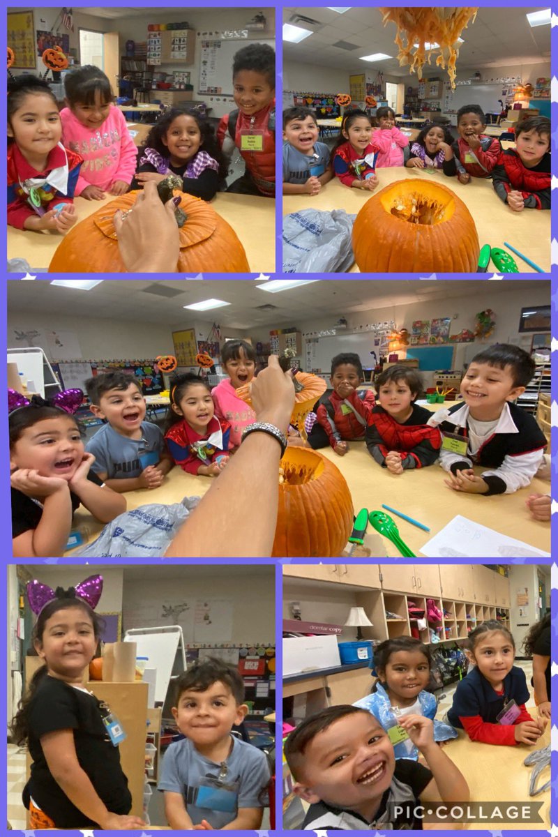 MrsMayberryPreK's tweet photo. So much fun learning today! @librareprincess began our day with 1 of my fav Halloween books &amp; a directed drawing. Check out my lil’ artists! Followed by my fav Halloween tradition, turning a pumpkin into a jack-o’-lantern.🎃 .@CentralCFB #iloveprek #CentralReads #CentralIsAwesome https://t.co/CaXN29lZVs