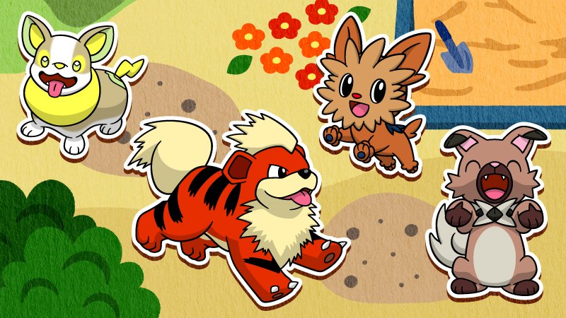 公式 ポケモン情報局 本日11月1日は 犬の日 ということで こいぬポケモン をご紹介します トレーナーに忠実な ガーディ むやみに吠えない利口な ヨーテリー 人懐っこく優しい イワンコ パチパチ音を立てて走り回る ワンパチ 一緒に暮らすことができ