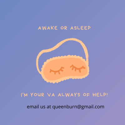 QueenBurn1's tweet photo. There is no need for you to worry about your tasks. Just contact us and we will help you do it for you. Whether your awake or asleep.

#freelancing
#Virtualassistant
#work https://t.co/gYOWK2Y4ck