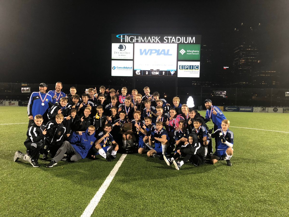 We Did It!! WPIAL 4A Champions!!! <a href="/CMBoysSoccer/">Canon Mac Soccer</a> Goal 1 Complete! #Road2Hershey Now we focus on the State!! #WeOverMe