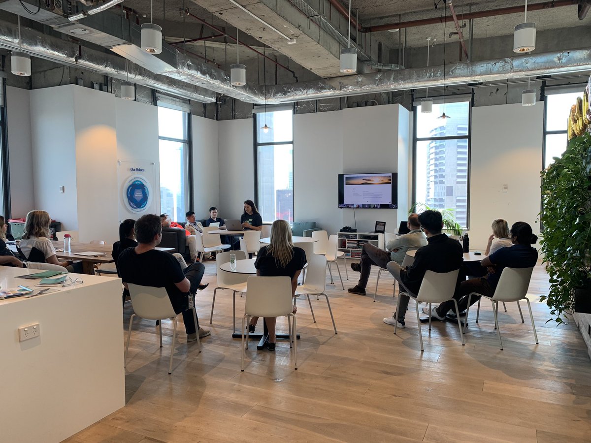 Great to have <a href="/Allanah_Miller/">Allanah Miller</a> from <a href="/fathomhq/">Fathom</a> educating the team at Intuit <a href="/QuickBooksAU/">QuickBooks Australia</a> HQ