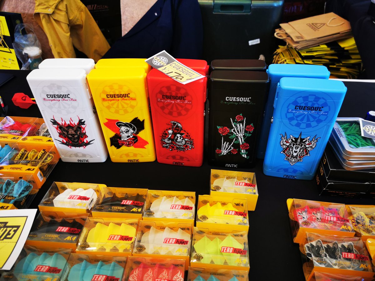 CUESOUL2014's tweet photo. CUESOUL booth in DARTSLIVE OPEN 2019 GUANGDONG https://t.co/CgqtA2x6k2