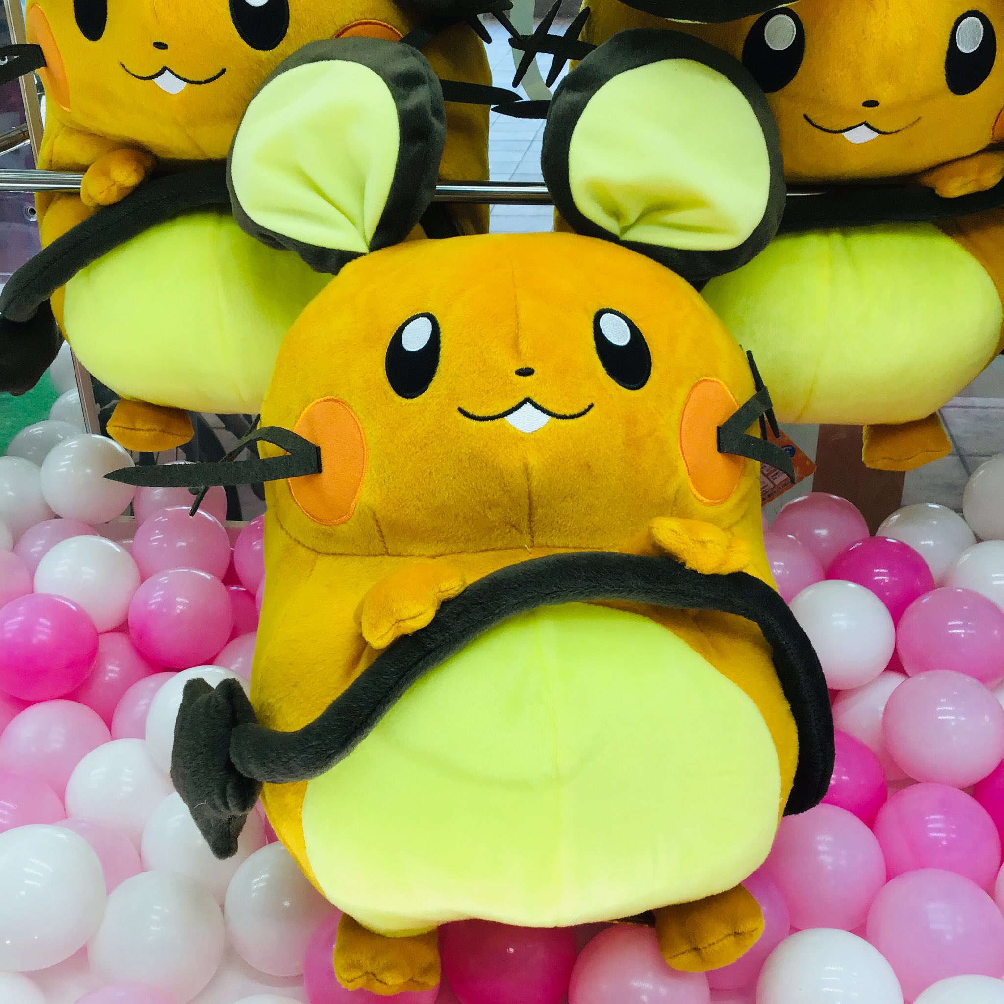 大牟田j Game 景品情報 ポケットモンスター めちゃでか デデンネぬいぐるみ 人気のポケモンシリーズ かわいいデデンネの ぬいぐるみが入りました 大牟田 Jゲーム ゲームセンター Ufoキャッチャー クレーンゲーム ポケモン