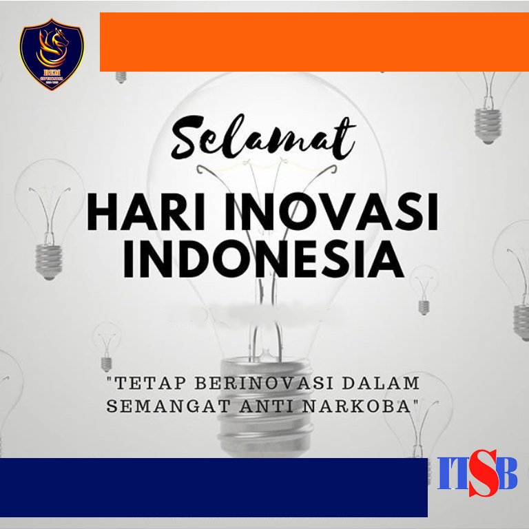 Pada tanggal 1 November merupakan hari inovasi bagi Indonesia. Hari inovasi merupakan suatau hari yang mengingatkan individu. Tentang pelaku bisnis dan perusahaan di Indonesia untuk menciptakan budaya inovatif. 

#bemciptakarsa
#kabinetkmitsb
#hariinovasi