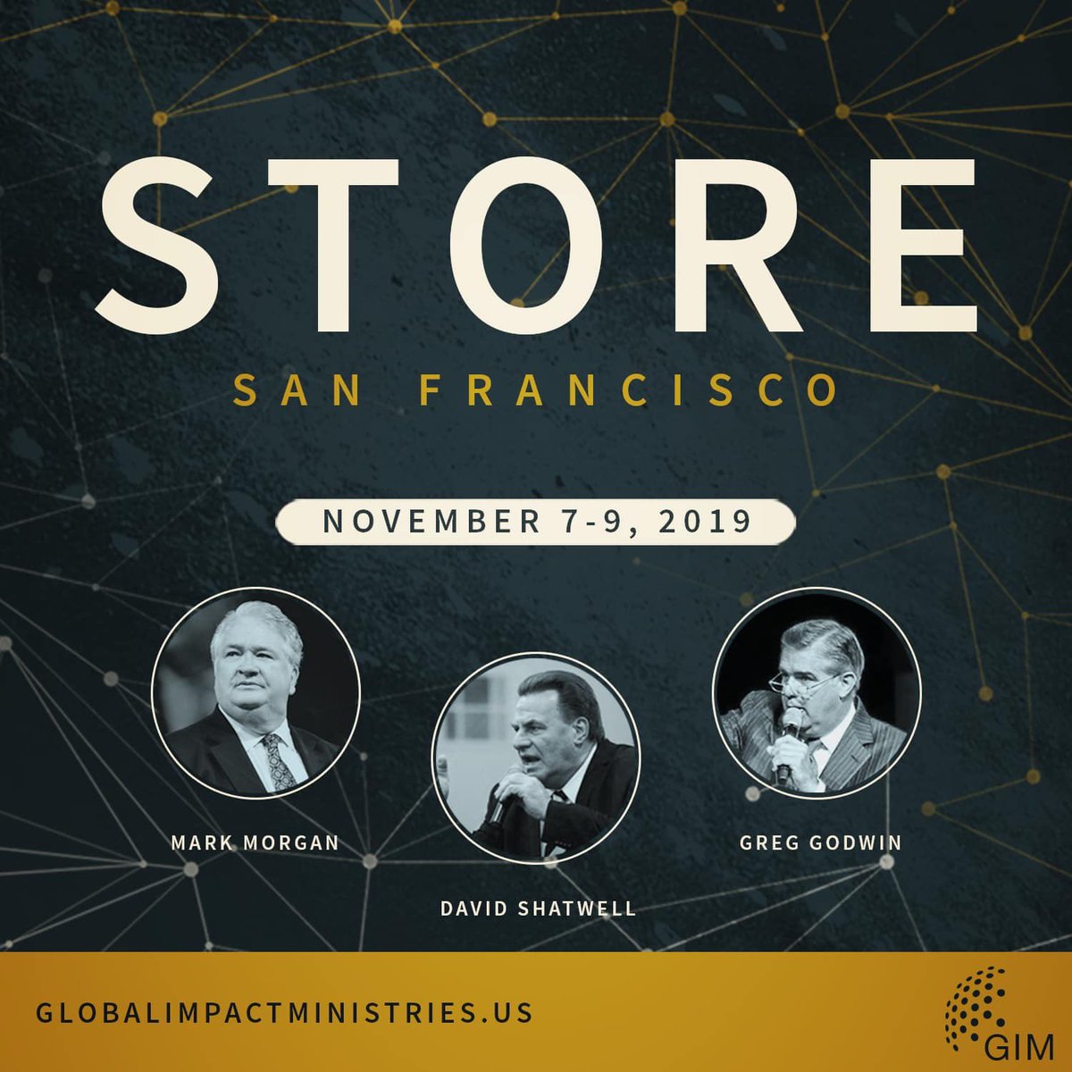 GIM_Official's tweet photo. We’re one week away from STORE San Francisco! This 3 day meeting will be filled with Apostolic impartation and prophetic direction. For more information please visit https://t.co/v7O9jgERgl #storesf19 #upci #apostolic https://t.co/H2iQEfyZev