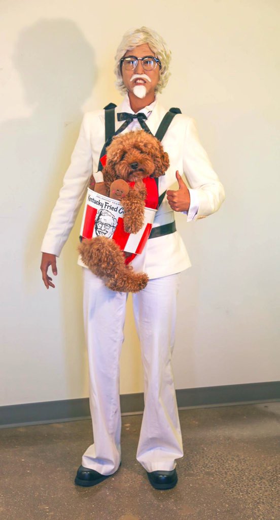 kfc dog costume