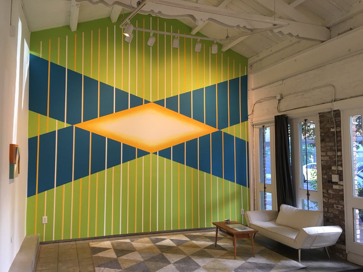 Please join us this First Friday, November 1, from 6-8pm to celebrate Brian Caraway's commission of Approaching Zero in our front room, on view until November 9. 

#briancaraway #firstfriday #oaklandartmurmur #opening #ccaa #painting #mural #commission