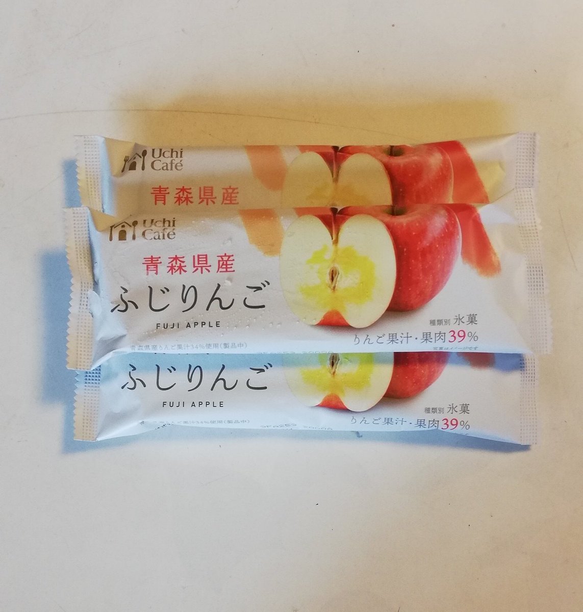 Ikaros Project 弘前魅力応援活動垢 On Twitter 青森県 ローソン Uchicafe アイス ふじりんご ローソン にふじりんごのアイスが売っていて気になって買ってみました 食べると りんごの果肉が入っていてりんごの蜜の味がして美味しかったです 価格 185円で