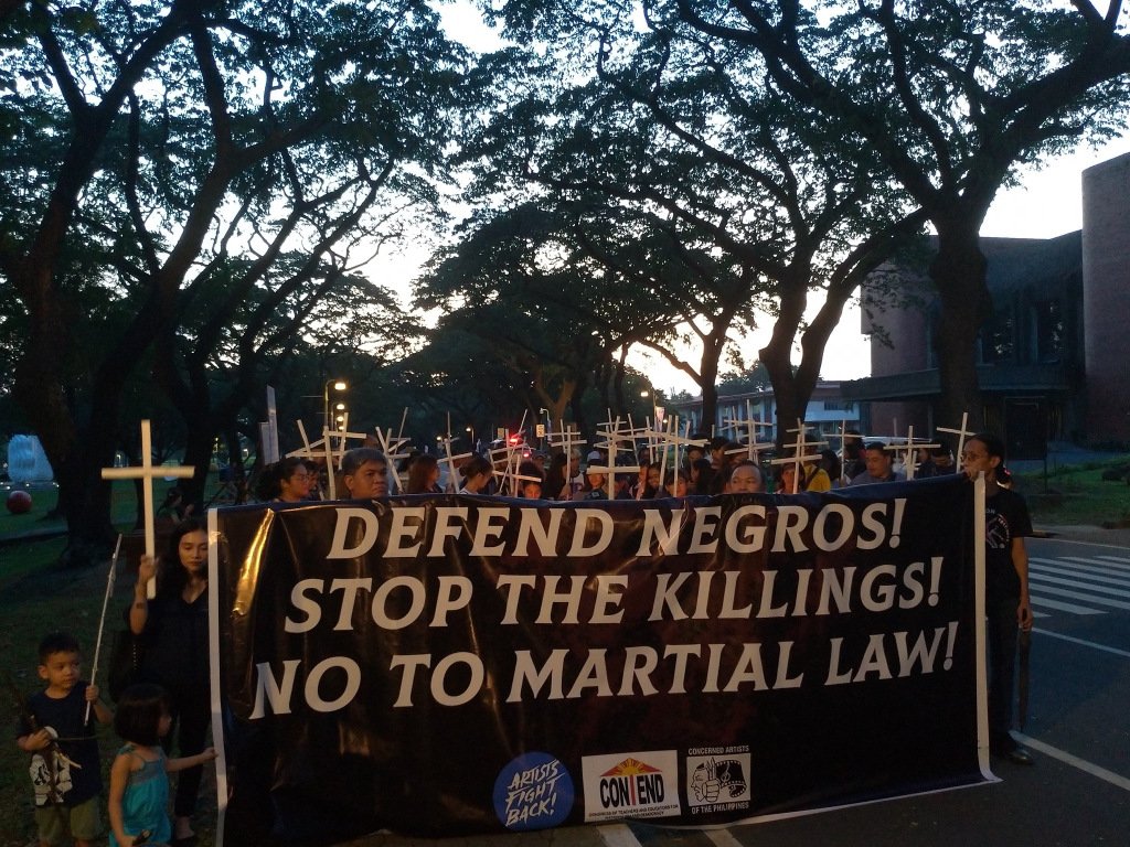 ContendUP's tweet image. FEARLESSLY RESIST THE STATE CRACKDOWN AGAINST LEGITIMATE PEOPLE’S ORGANIZATIONS! Statement of CONTEND UP on the Recent Raids and Arrest of Members of Bayan, Gabriela, and National Federation of Sugar Workers 1 November 2019 contendup.wordpress.com/2019/11/01/fea…