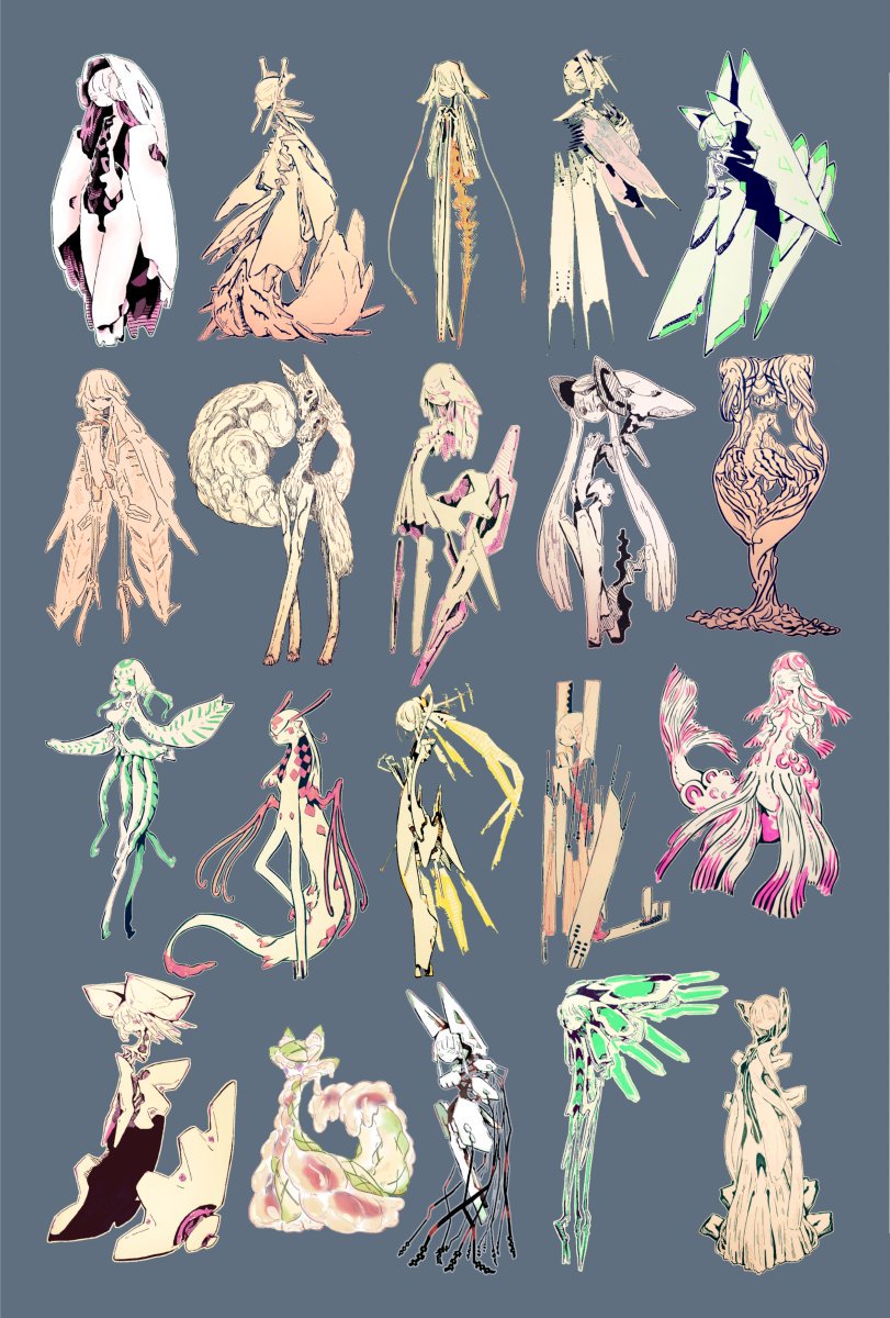 芋羊羹 در توییتر 人外の立ち絵 まとめて本にしたりアクリルキーホルダーにしたりします 誰かの推し作家になりたい