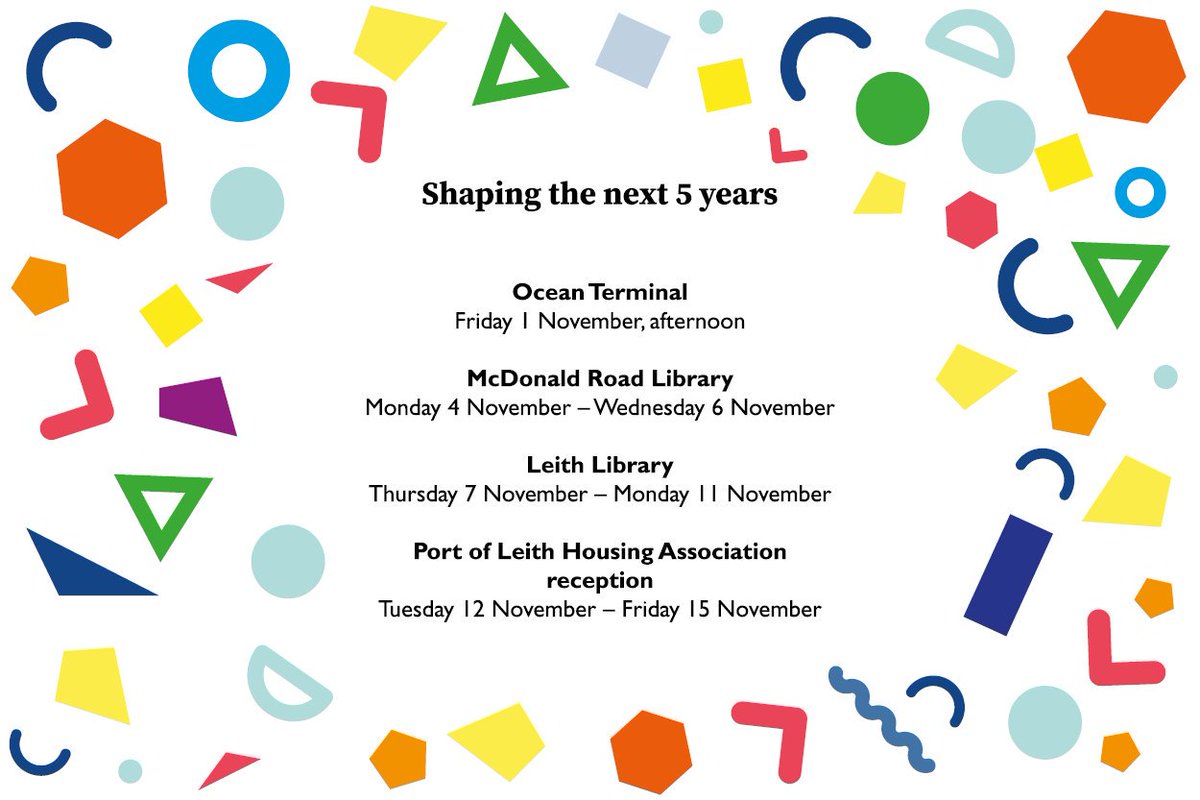 HarbourScot's tweet photo. Do you live in Leith? Join our community consultation 'Shaping the next 5 years' for a chance to see our 2020 - 2025 draft plan in progress 🔍 You can join in online at https://t.co/5n9RKEUdKv or visit us at one of our pop-up consultations. https://t.co/NoCulrbrCA
