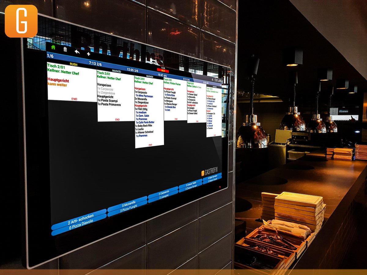 Nieuwe keukenschermen bij @jazcityhotel. Prima upgrade voor een erg leuk hotel, zeker een aanrader om een keer langs te gaan.  #hotel #keuken #upgrade #bestellen #hospitality #software #horeca #software #innovatief #installatie