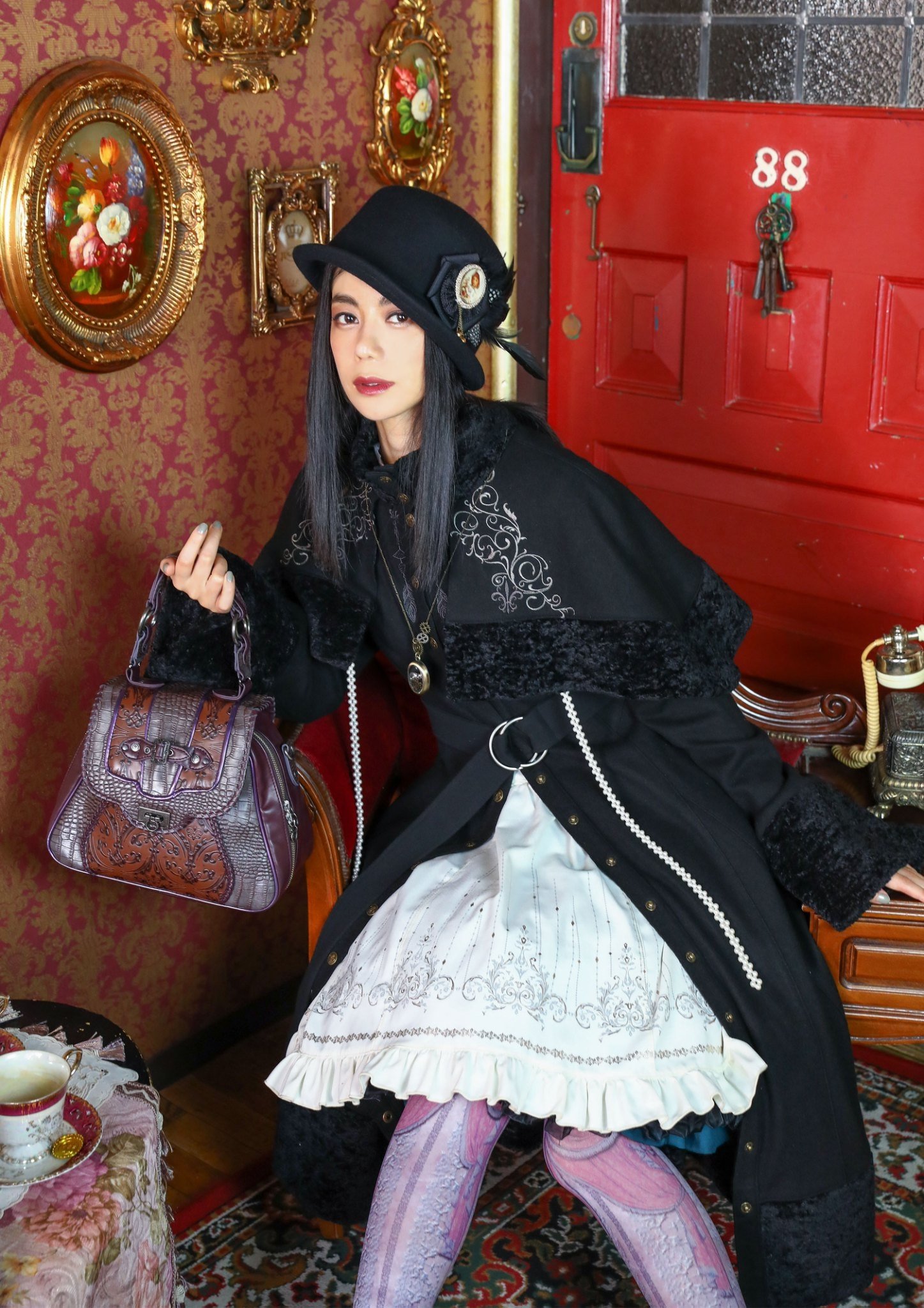 2022新作モデル ロングカーデ rozen ローゼンカバリエ kavalier ロング