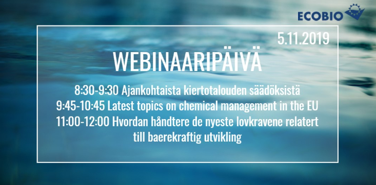 Mailammi's tweet photo. Ensi tiistaina (5.11.) tarjolla meikäläisen pitämä ilmainen webinaari kiertotalouden ajankohtaisista säädösasioista. Mukaan vain! (ilmolinkki: https://t.co/LyDUmho2fX) #kiertotalous #lainsäädäntö #ympäristö https://t.co/eQImm37B2I