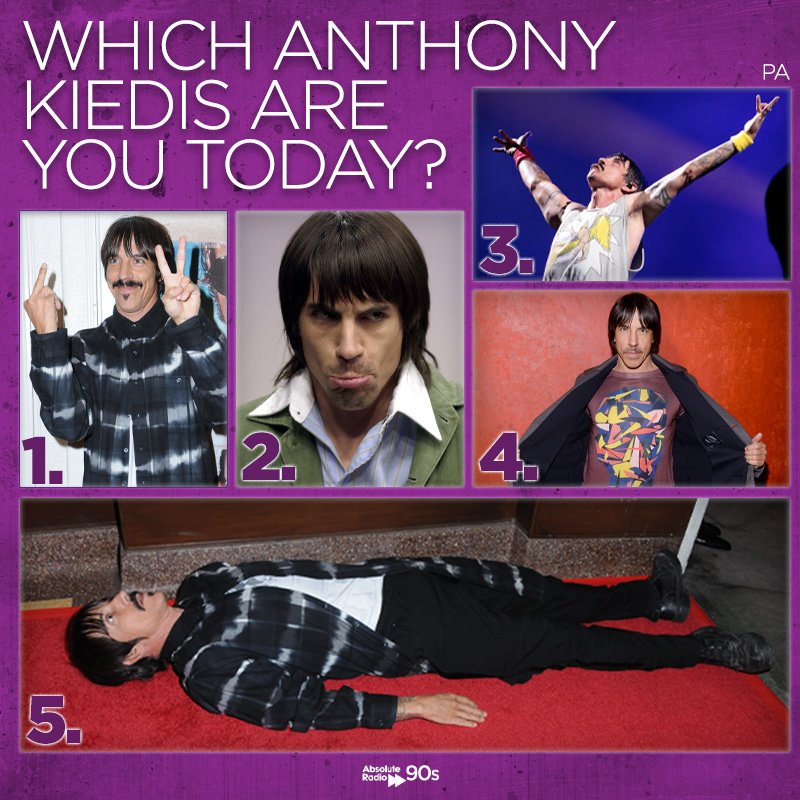 Happy birthday to frontman Anthony Kiedis! 