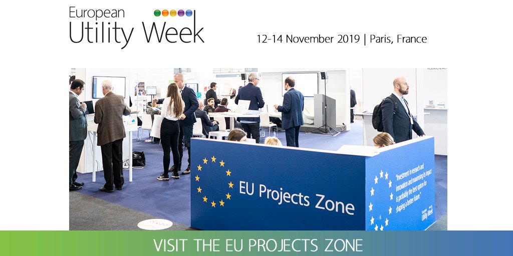 Enlit_Europe's tweet photo. The @EU_Commission endorses for the 3rd year the  #EUProjectsZone featured at #EUW19 and #PGE19 - check out which EU funded projects you will be able to get to know during the event: https://t.co/qKa0ExoaUn https://t.co/jtfFXAS68Q