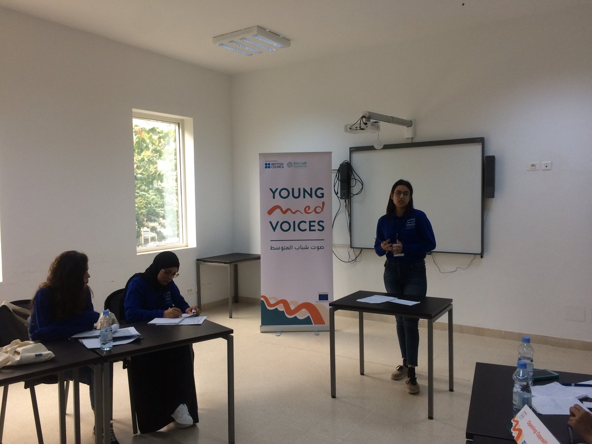 YoungMedVoices's tweet photo. Meryem #YoungMedVoicesTunisia: "School drop-outs should be given a second chance. Not being successful in an academic career doesn't make anybody illiterate. Vocational training centres enhance creative, social &amp; emotional skills -SDG 4.Quality Education #YoungMedVoices2030 #SDGs https://t.co/Kn805EGCHy