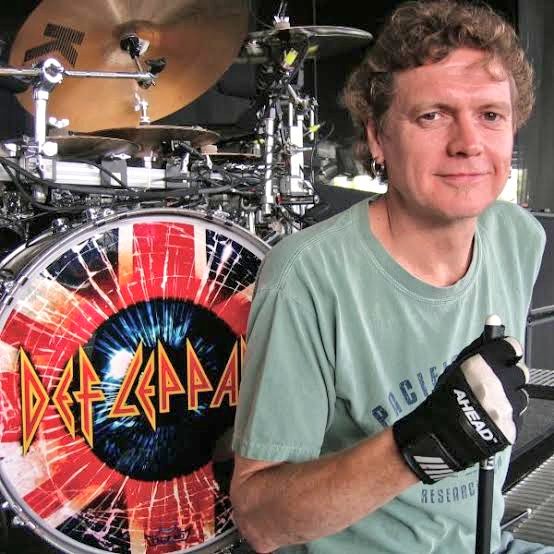 Happy 56th Birthday to the Thunder God, Rick Allen! Drummer extraordinaire and legend!  