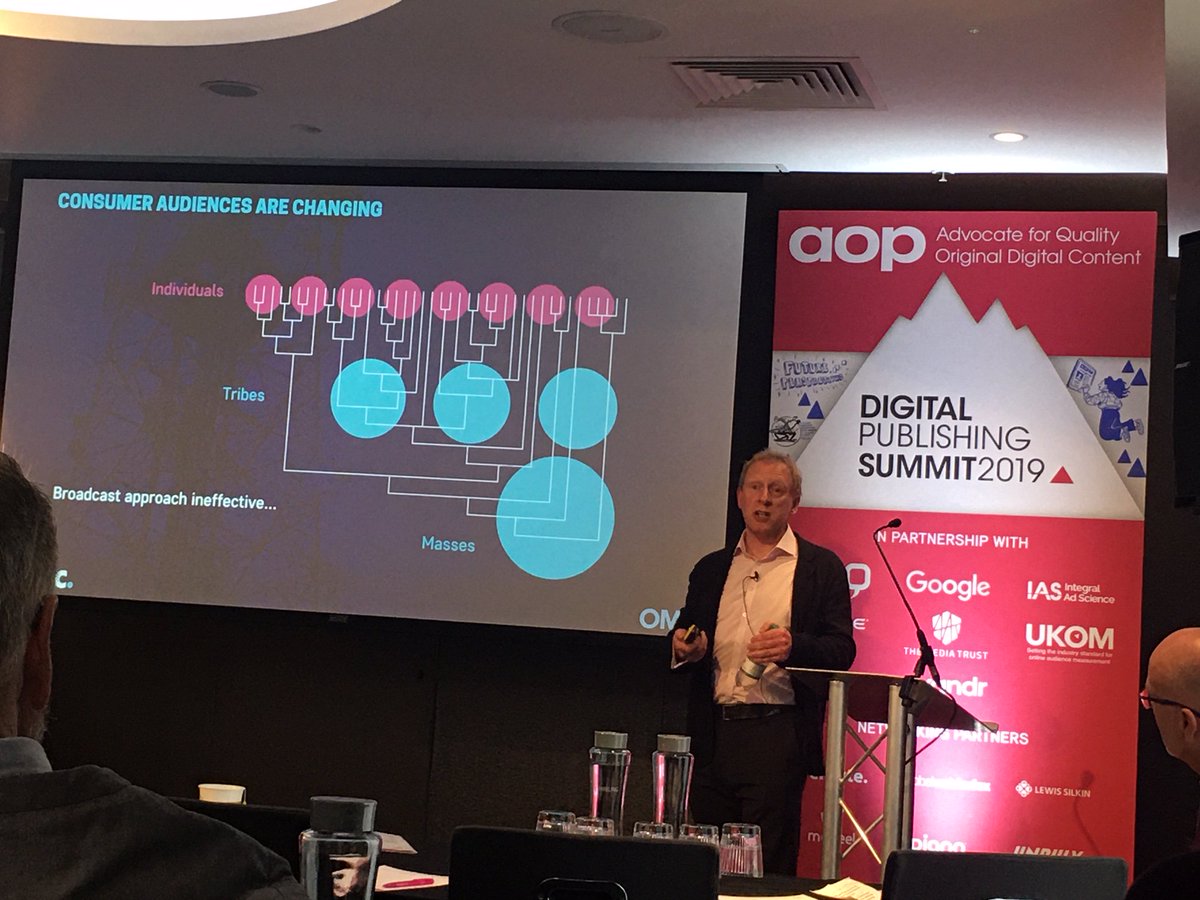 UKOMAPS's tweet photo. "Brands must be ubiquitous at the point of need..." Huge thanks to Jonathan Fink @GPContentGlobal for his brilliant UKOM-sponsored spot at the Digital Publishing Summit earlier this week - #AOPsummit @ukaop https://t.co/e3M66QwX6c