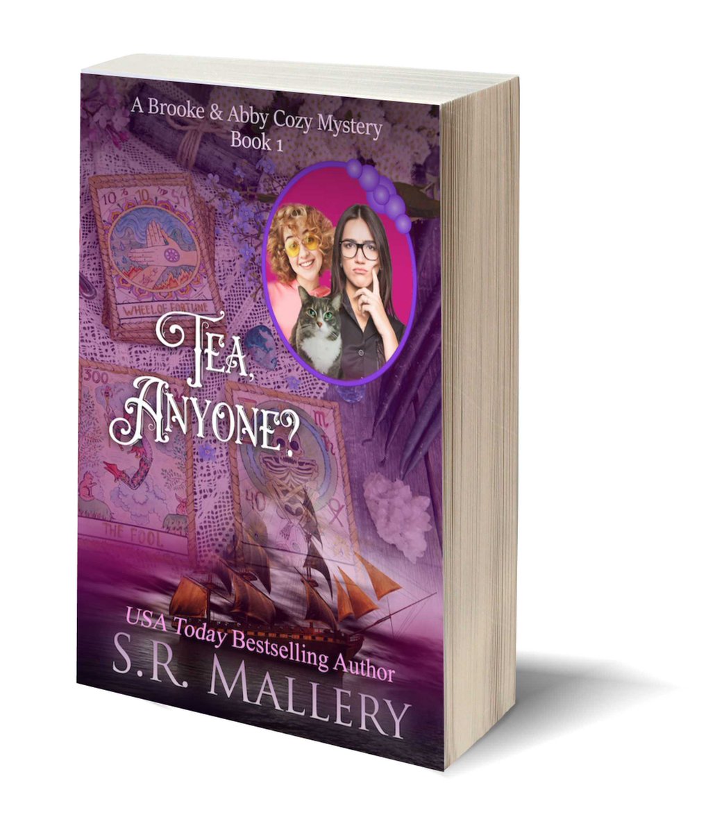 How do two modern, quirky gals solve murders in a small, cozy USA town? Easy!
★TEA, ANYONE?★
🦉amazon.com/dp/B07Z59QTMC

 wp.me/P5rIsN-48N #ASMSG #cozymystery
"<a href="/SarahMallery1/">Sarah (S.R.) Mallery</a>
✎via Pizzazz Book Promotions wp.me/P5rIsN-Ft