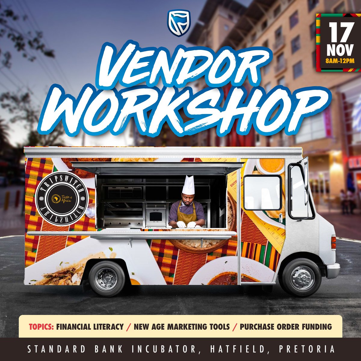 TripswitchM's tweet photo. We want more entrepreneurs to glow up. 💫 

The vendor workshop is a place where we develop entrepreneurs with the help of our expert panelists. We would like to help you build a profitable and sustainable  business.

To RSVP send an email to Tripswitchmarket@gmail.com https://t.co/UN0iMomsrt
