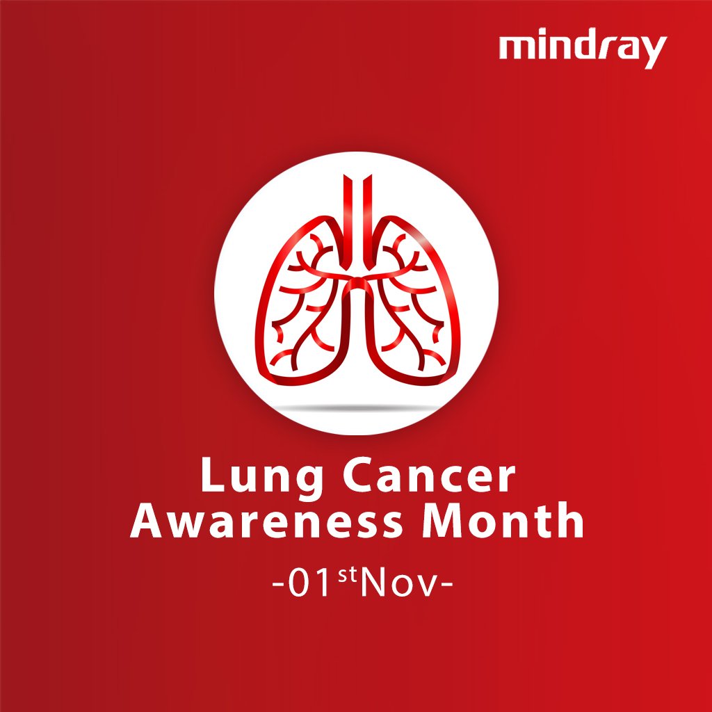 mindrayindia's tweet photo. November is Lung Cancer Awareness Month. Lung cancer claims more lives than breast, prostate and colon cancers combined and most often occurs in people who smoke. Lets spread awareness! Stop Smoking and Start Living!
#LCAM15 #freetobreathe #lcsm #mindray #MindrayIndia https://t.co/R7GWi0I2OV