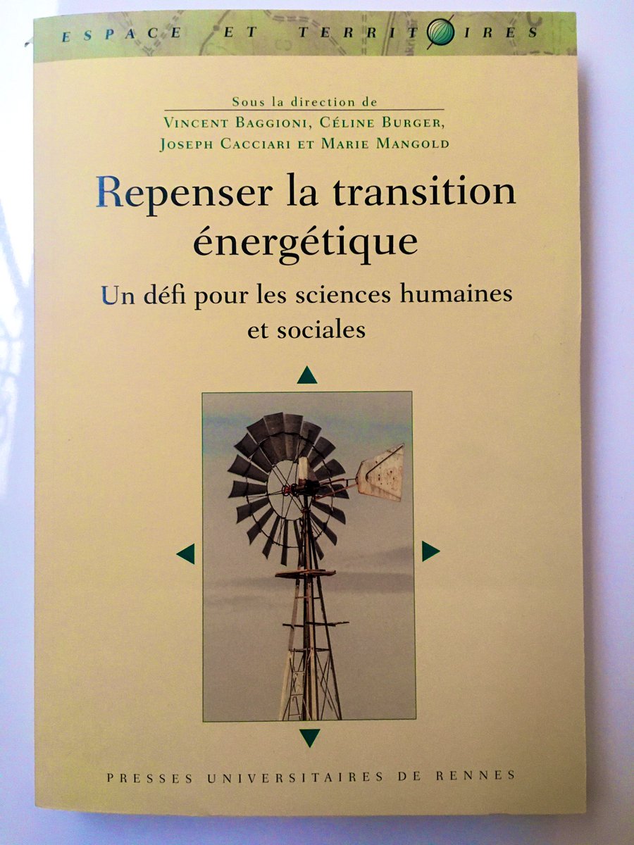 BURGER__CELINE's tweet image. Publication imminente ! « Repenser la #transitionenergetique » sortira le 7/11, publié aux éditions PUR avec le soutien de l’@ademe ! Ravie de voir ce projet concrétisé. @urbareims @MSH_URCA @universitereims