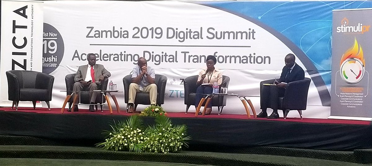corpus_legal's tweet photo. Zambia 2019 #digitalsummit discusses supporting innovation hubs and #SME growth. Panel features @PromoteZambia NTBC, @ZICTAICP
#CorpusLegal #DigitalTransformation #stimulipr #zicta https://t.co/d4c3VCiayp