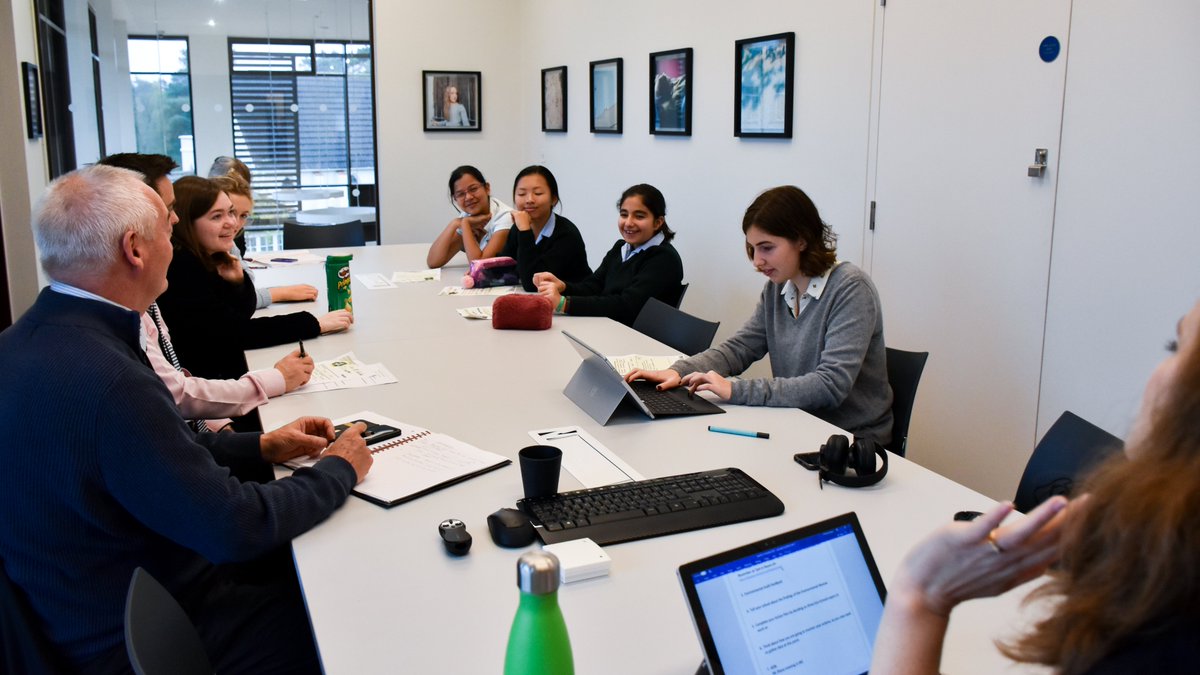 DowneHouse's tweet image. Missing a couple of faces but our Downe House Eco-Committee #DECOs was in full swing this morning coming up with strategies to help us be more sustainable and environmentally friendly as a School @EcoSchools #Sustainability. Meet our Eco-Committee here 👉 ow.ly/Cq6G50wZ6lo