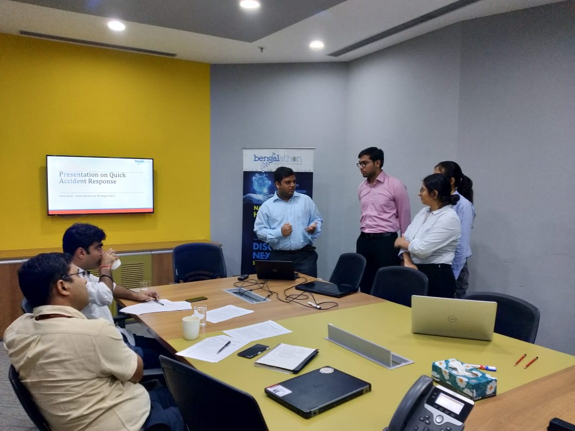 bengalathon's tweet photo. Glimpses from the Grand Finale at Noida! #Bengalathon #Hackathon https://t.co/w6wp6MKCZJ
