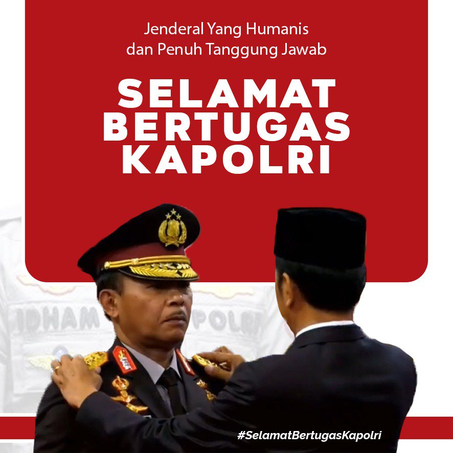 RhSitinjak's tweet photo. #SelamatBertugasKapolri https://t.co/ixVu5eeIyp