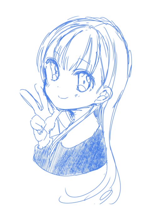 もうすぐネームが終わりそうという喜びのらくがき(なんで完全に終わるまでらくがき我慢できなかったの…?) 