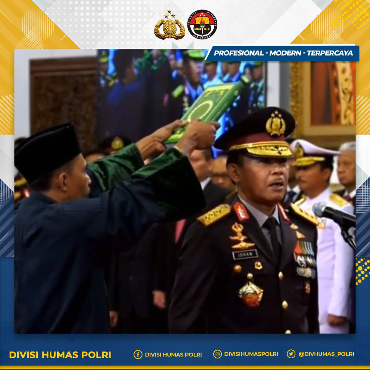 Dukungan Tokoh Nasional kepada Jenderal Pol Idham sebagai Kapolri

#SelamatBertugasKapolri