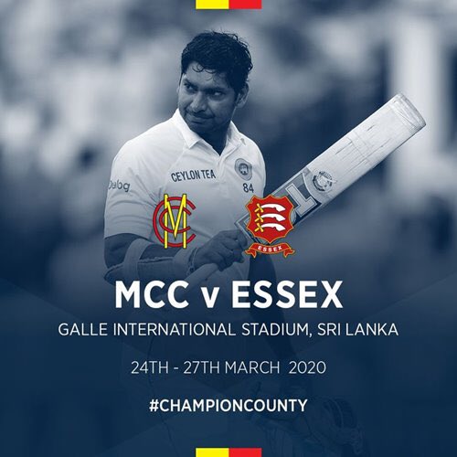 YouCabLK's tweet photo. Former Sri Lanka international Kumar Sangakkara will captain MCC in the traditional curtain-raiser to the new English domestic season, which will be played at the Galle International Stadium between 24th and 27th March 2020.
#kumarsangakkara #mcc #LEGENDARY #lords #cricket https://t.co/OMVABGiJ8g