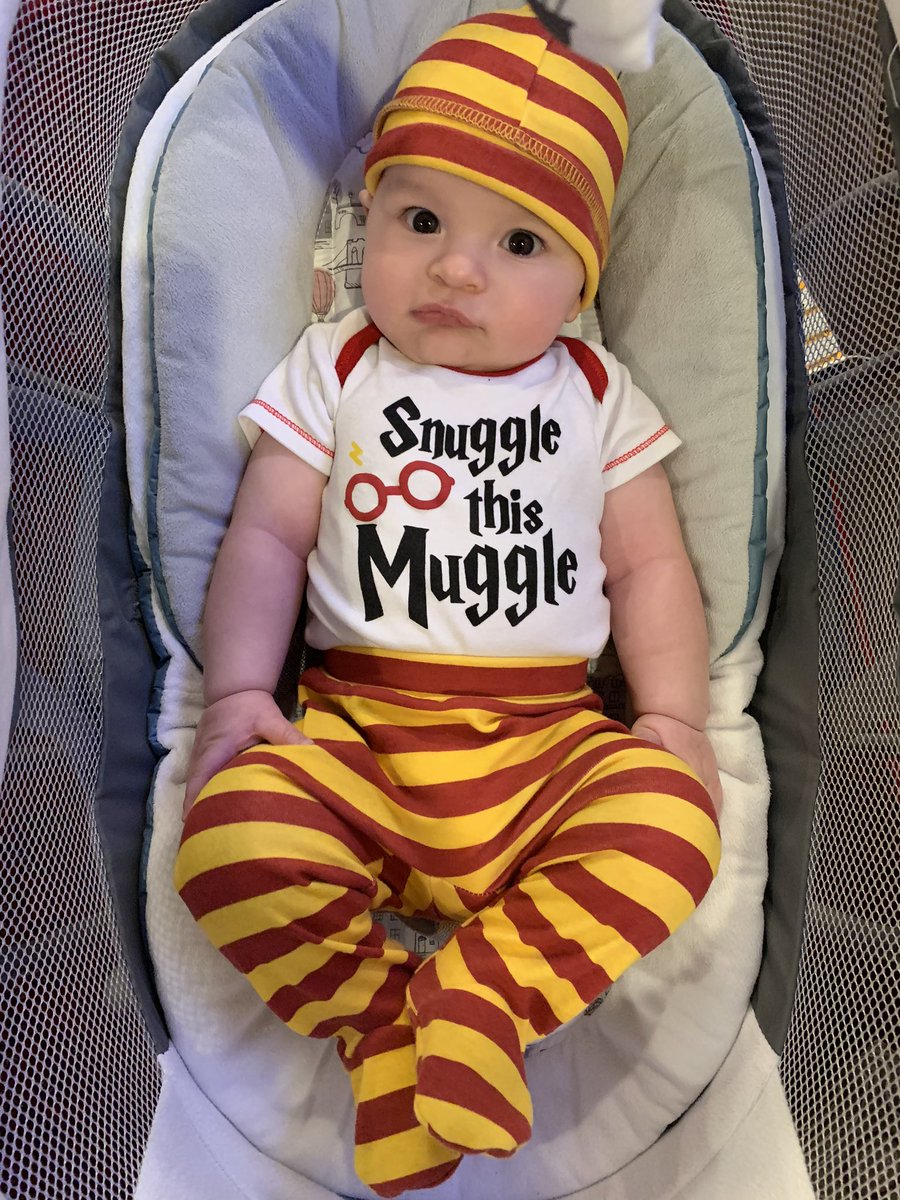JoBoBo22's tweet photo. First Halloween with Logan, success! 😊 @ZebraZaman https://t.co/Hf0qbfqQL0