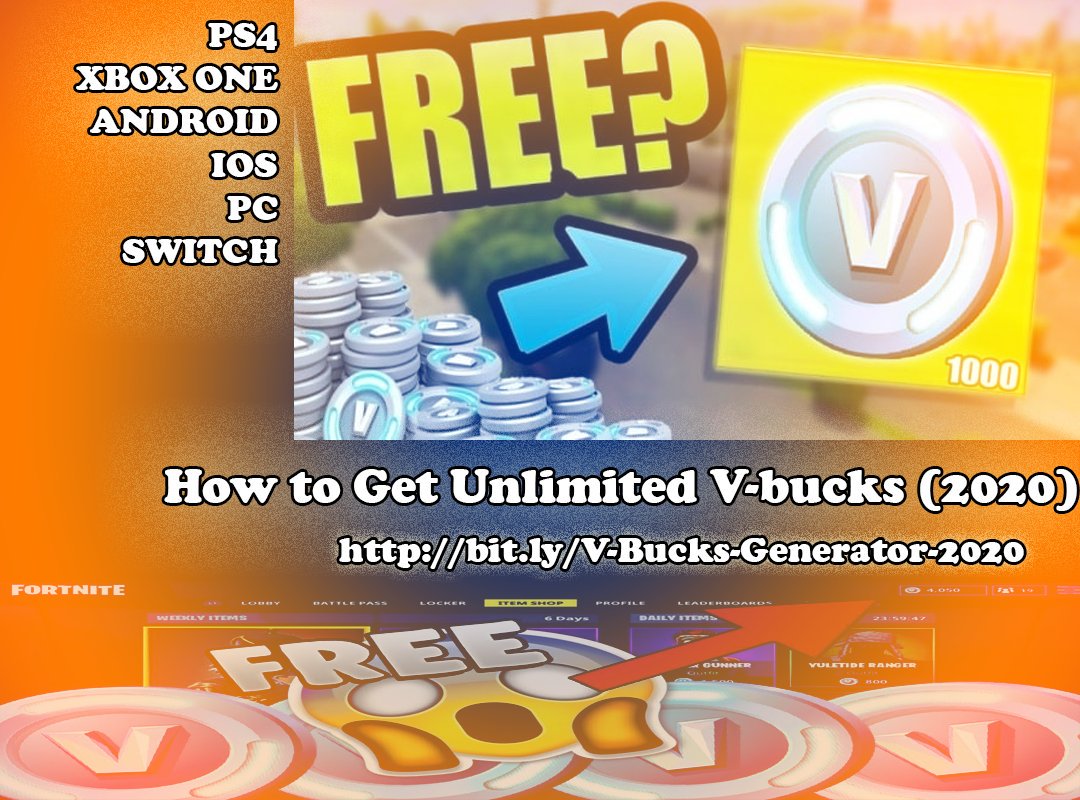 Free V Bucks Generator No Verification 2020 Nintendo Switch