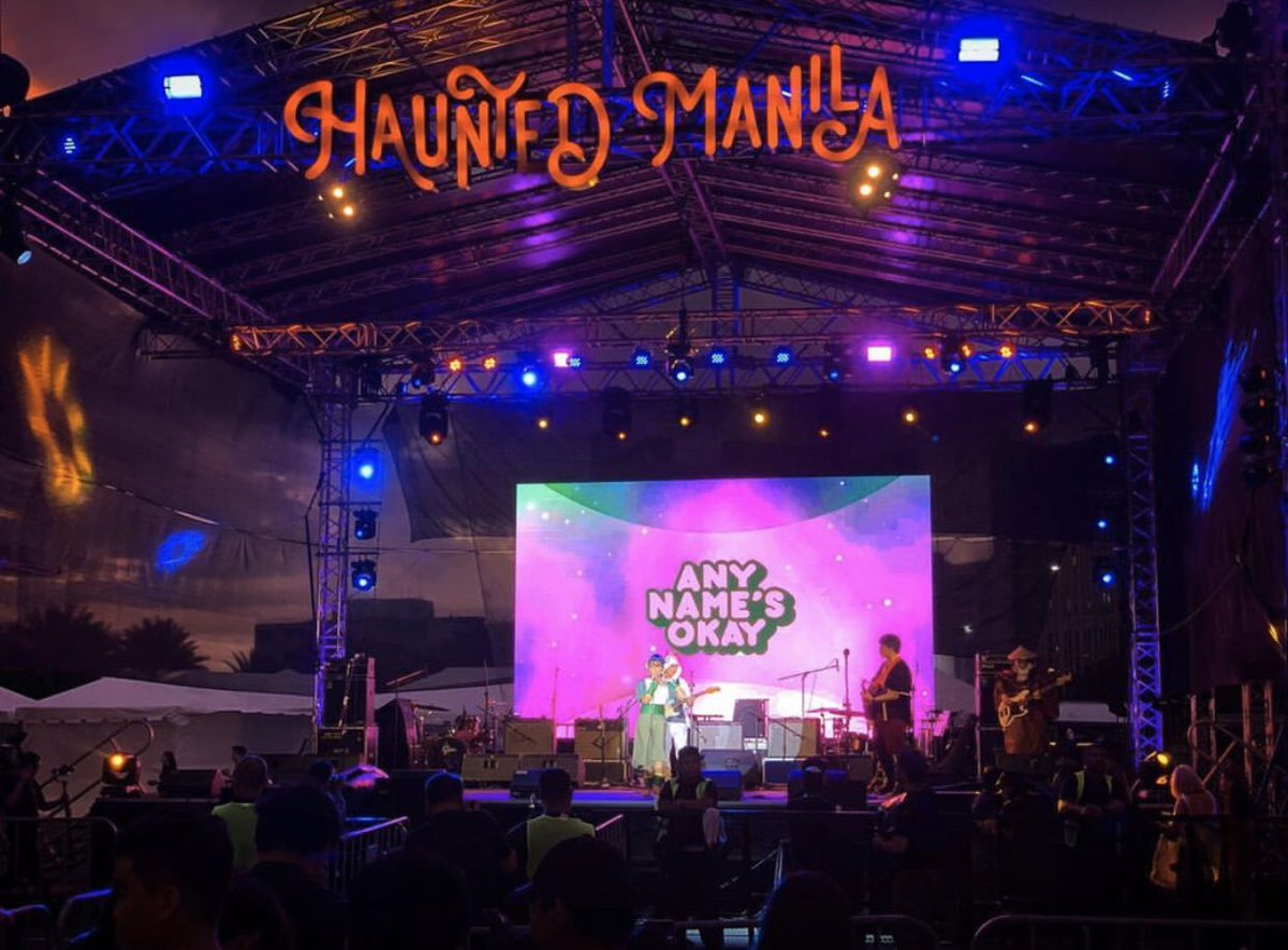 HauntedMNLFest's tweet photo. Opening yesterday’s Santelmo, @anynamesokay as the cast of Avatar: the Last Airbender!  #HMFSantelmo #HMF2019 #HauntedMNLFest https://t.co/b76Gy6CLJM