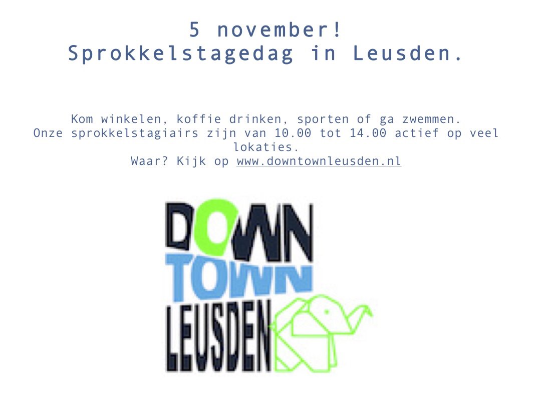 DownTownLeusden (@downtownleusden) on Twitter photo 