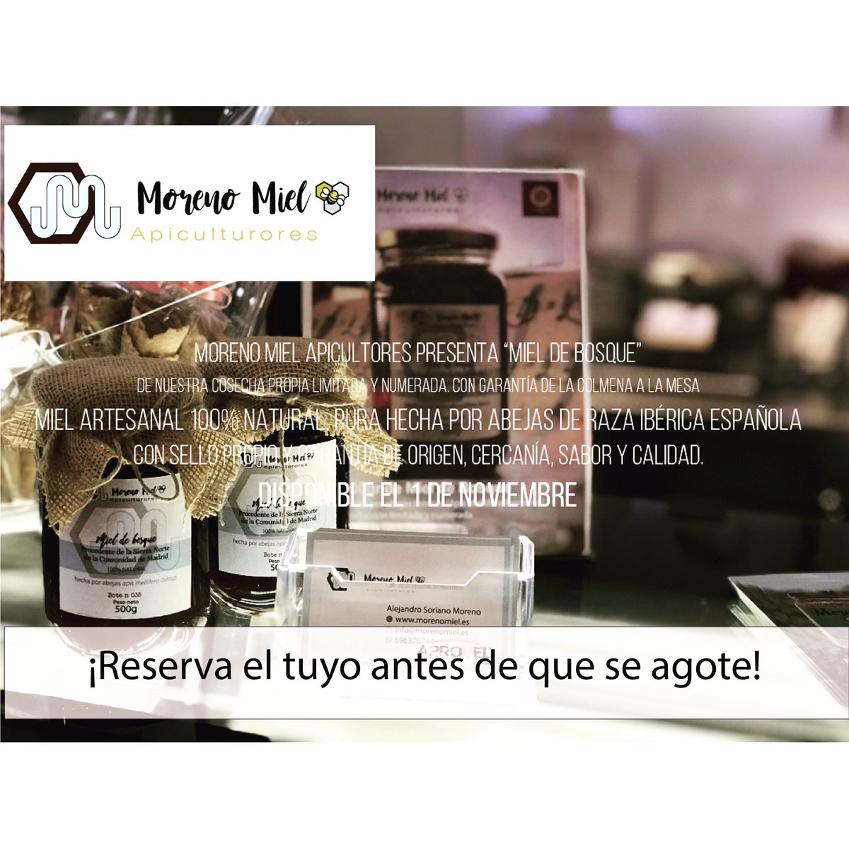 Ya está disponible a la venta nuestra última cosecha de miel en una edición única y numerada. Con una genial acogida.
.
.
.
.
#honey #saludable #bee #vidasana #nutricion #tiendaonline #comidasana #vidasaludable #tienda #alimentos #vitaminas #miel #nature