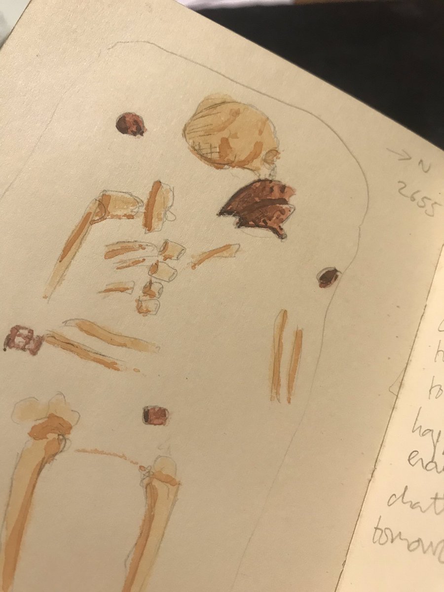 richardhosgood's tweet photo. So, missing this #inktober thing already and looking at ways to keep drawing impetus. I used to draw sketches on excavations and thought in the summer #digpics or #digdiarypics may be an option. Need to select some interesting excavations! Tricky to rival barrow clump though... https://t.co/D7x9adT5LG