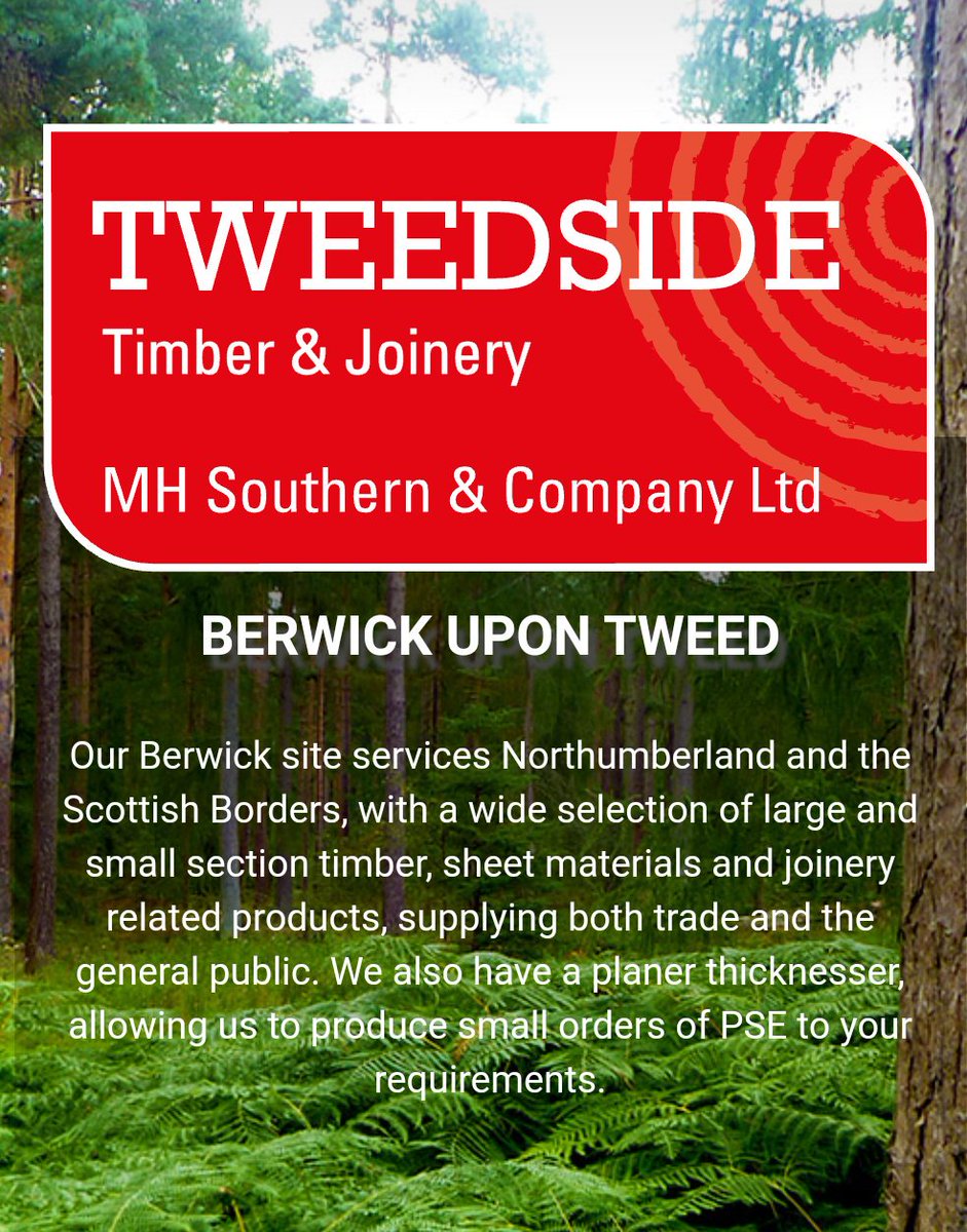 TweedsideTimber's tweet photo. OPEN at 7.30 #tweedsidetimber #berwickupontweed https://t.co/rS8vZttMXd