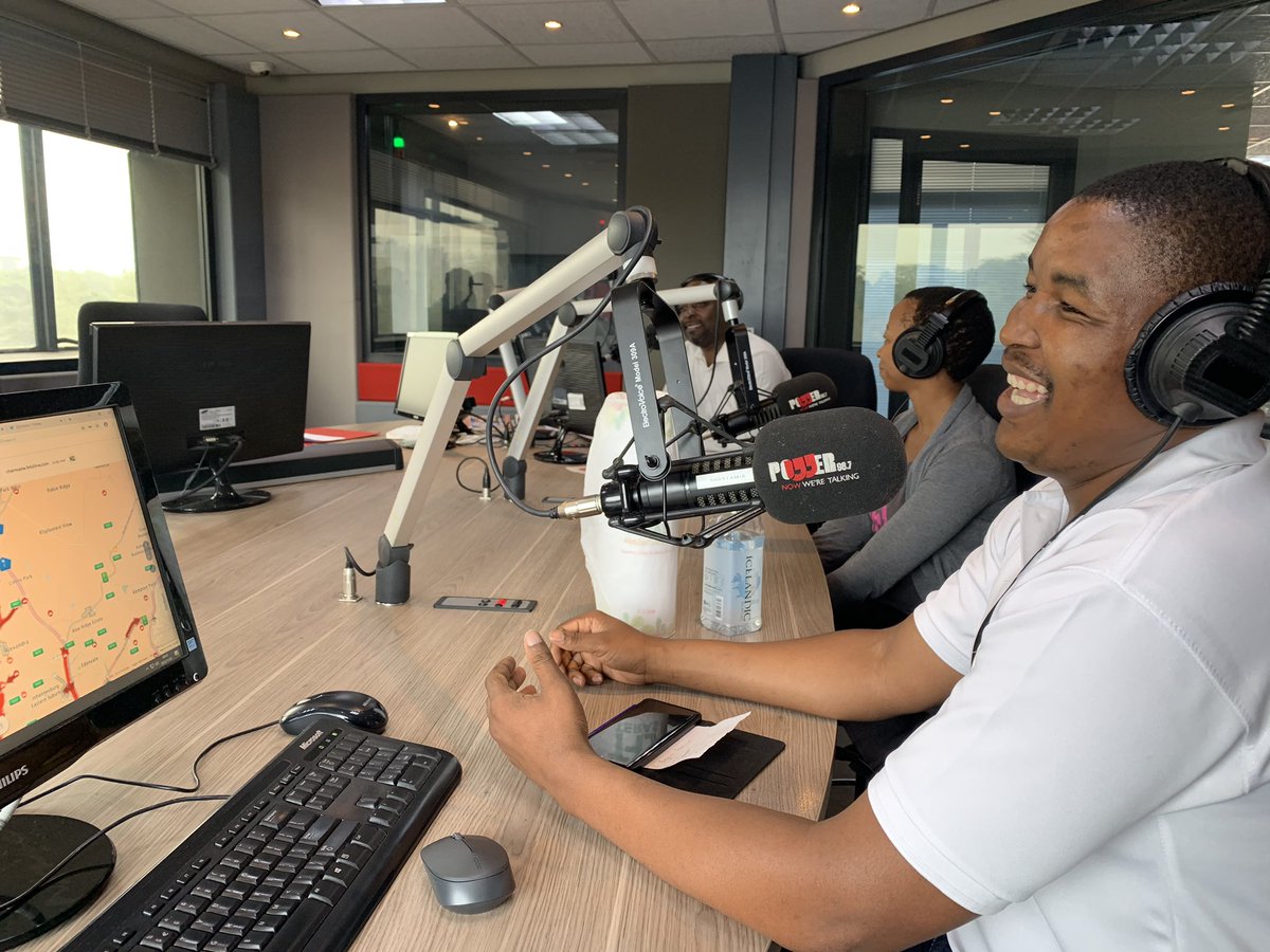 Powerfm987's tweet photo. In studio, the team speaks to Buntu Makeleni from Teras Herbal Juice,
Kedibone from Ramtsilo, and
Kefiloe from Pink Care.

#POWERBusinessBoost #POWERBreakfast https://t.co/XGu0E5O90X