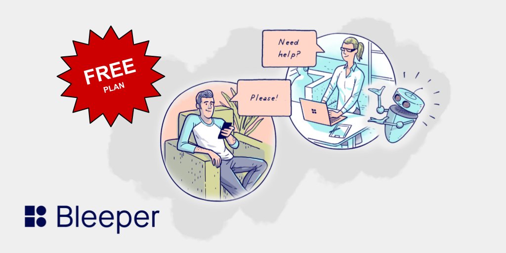 bleeper_io's tweet photo. 53% of customers are more likely to shop with businesses they can message https://t.co/Bc0XwZaTnY. Adding live chat to your site is easy with Bleeper. Oh and we have a FREE plan! https://t.co/CRj02yia2K #livechat #customerengagement https://t.co/9A4zKsfMIO