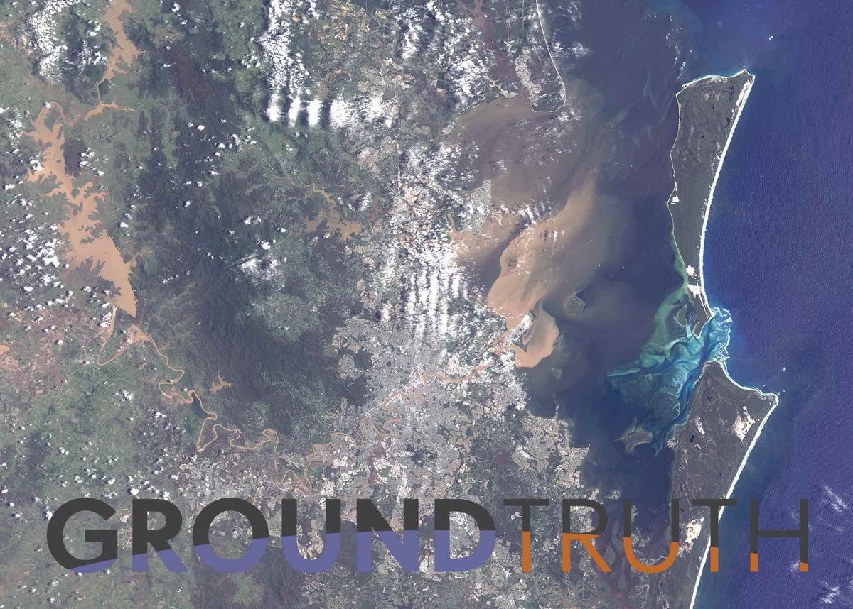 GroundTruthNet's tweet photo. Why is the Brisbane River so brown? Take a look at https://t.co/YTCVci5CBm and freeze frame on the flood of 2001 in true colour to see just how brown the river gets. Do you think we can ever make the river clear again in your lifetime? Learn more at https://t.co/SZClIRwQEq https://t.co/cfvHHCCAfU