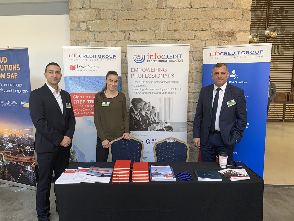InfocreditGroup's tweet photo. Infocredit Group proud sponsor of the Cyprus Forex Summit, visit us to learn more about our Compliance solutions #aml #compliance #lexisnexisrisksolutions #cyprusforexsummit #infocreditgroup https://t.co/j3zMMj5MaS