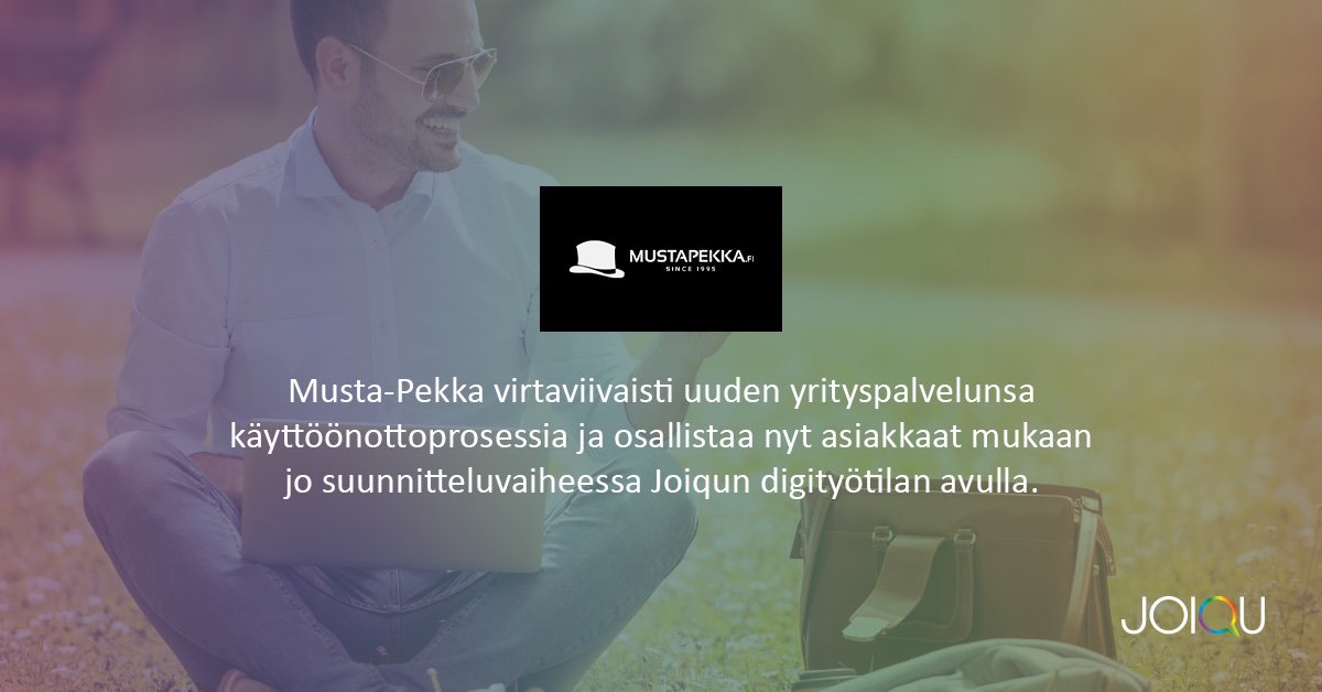 joiqucom's tweet photo. Lue lisää asiakastarinastamme, miten Musta-Pekka hyödyntää Joiqun digitaalista työtilaa. 
https://t.co/oXIUXAZ0x6 https://t.co/OC57WB70gt