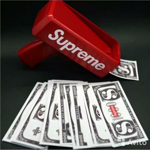 Курсоры суприм. Суприм деньги. Supreme money gun. Money gun. Cash gun supreme.