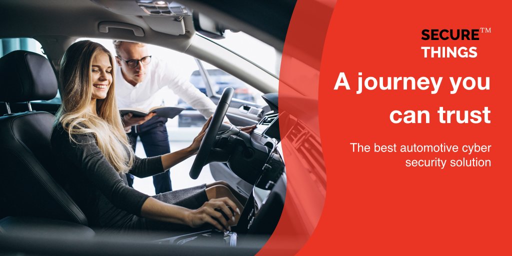 secureautomotiv's tweet photo. Secure Things is a revolutionary Automotive cyber security solution. Watch this space to know more about our latest developments. Log on to https://t.co/BVdlzWichq
#cybersecurity #automotivecybersecurity #automotivesecurity #securethings #automotiveintelligence #automotive https://t.co/GtBtrlQ3AC