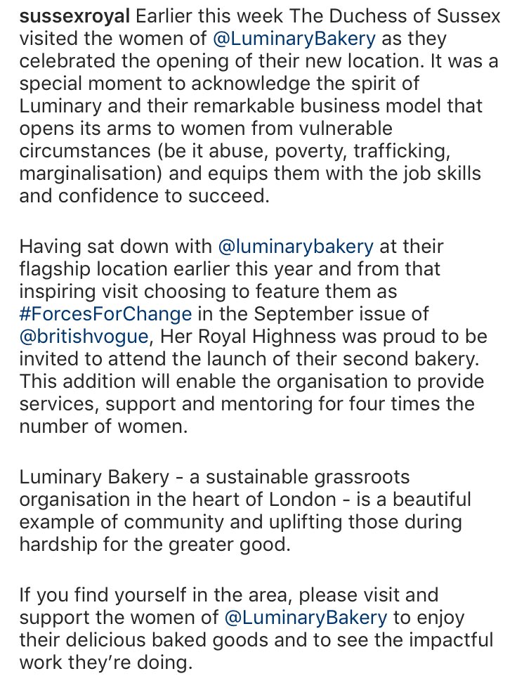 MagaliDMathias's tweet image. &amp;lt; #ForceForChange #Sussexroyal #LuminaryBakery