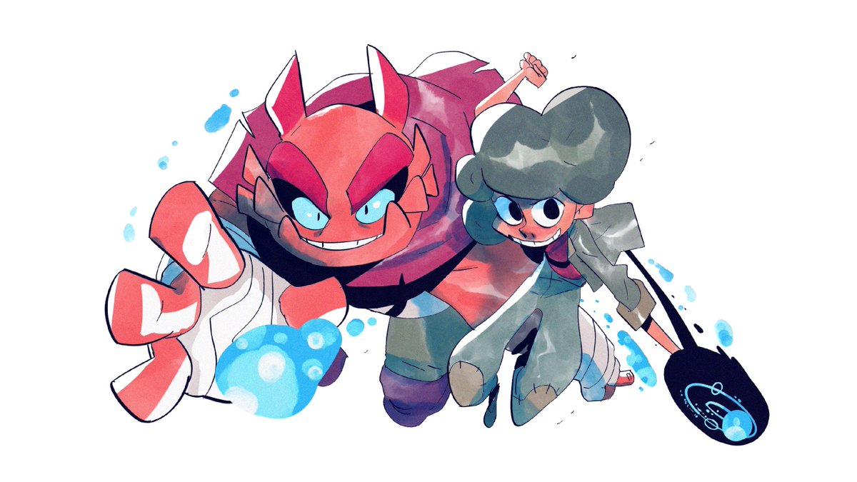 At this point there are hundreds of drawings of just the two of them
#OcArtistConnect 
